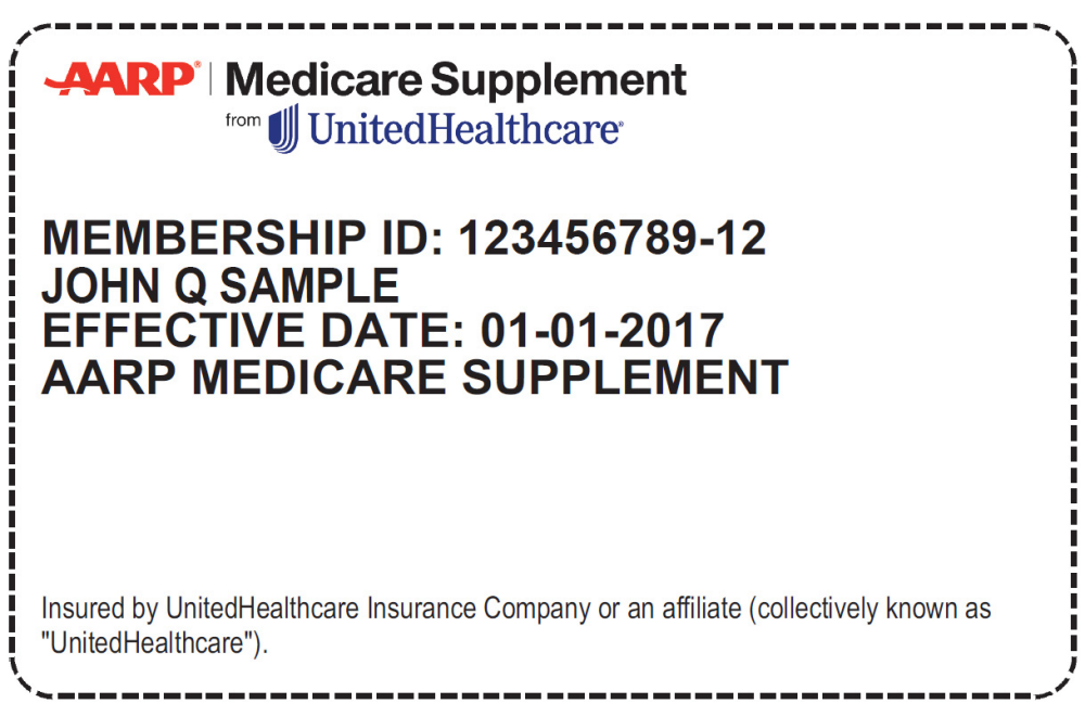 AARP® Medicare Supplement Insurance Plan from UnitedHealthcare Dentegra